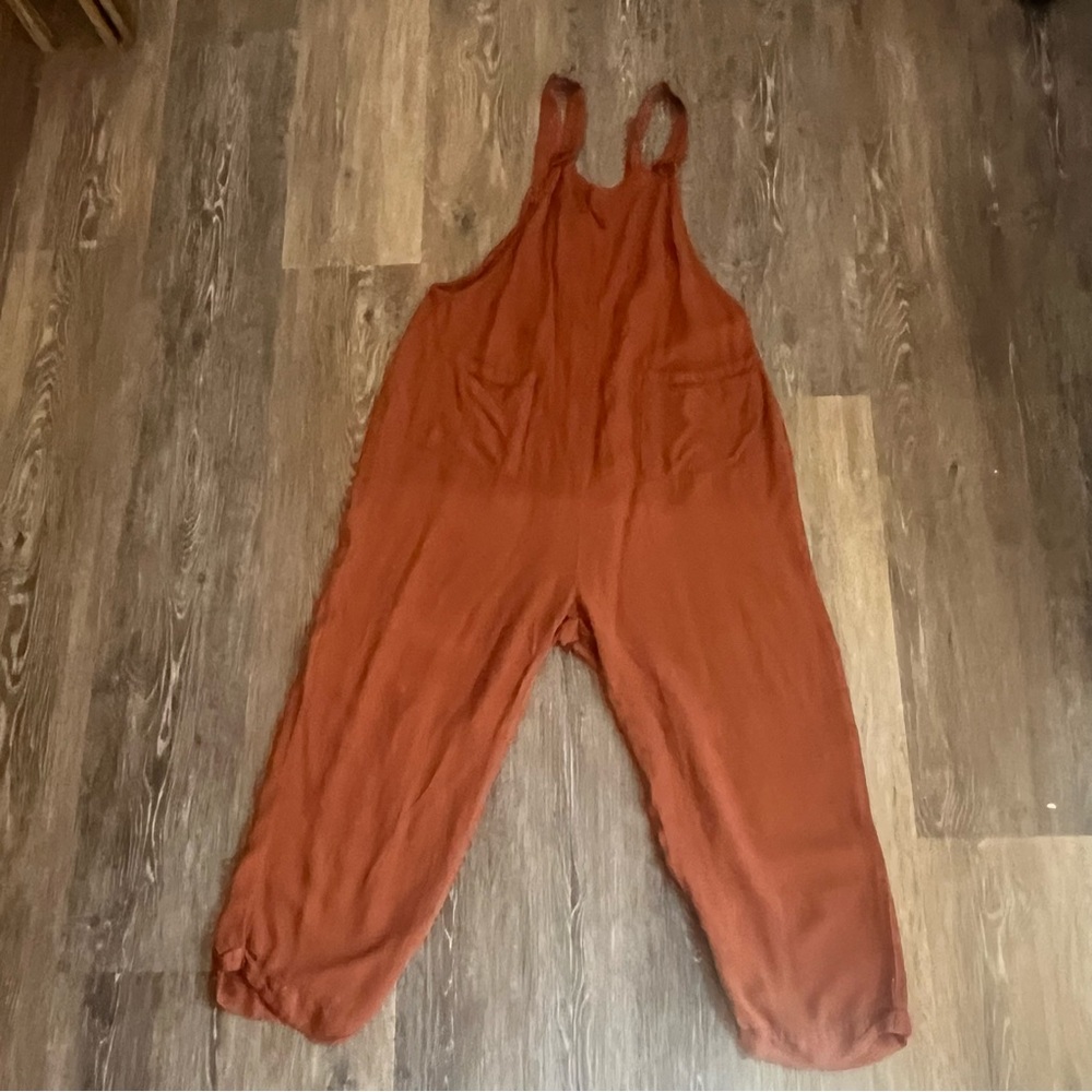 Women's Rust Jumpsuit